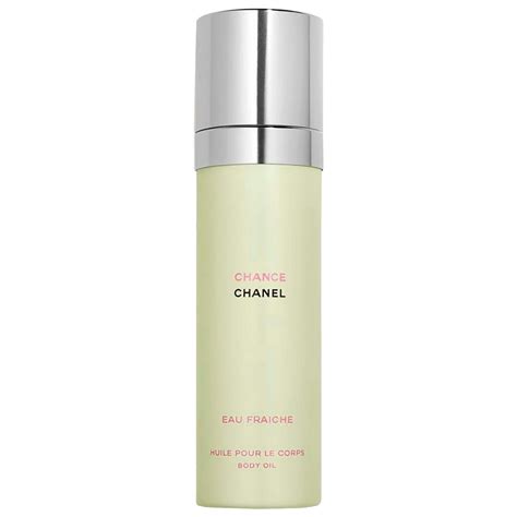 chanel chance body oil spray